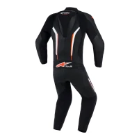 ALPINESTARS ШКІРА SUIT 1PCS GP FORCE V2 BLACK/WHITE/FLUO ЧЕРВОНА 50