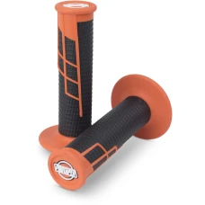 PROTAPER GRIPS CLAMPON 1/2 WAFFLE ORANGE/BLACK