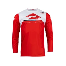 KENNY RACING СОРОЧКА CROSS/ENDURO МОДЕЛЬ TRACK RAW RED КОЛІР CZERWONY/BIALY РОЗМІР M