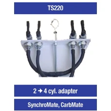 OPTIMATE TECMATE АДАПТЕР DO SYNCHRONIZATOROW КАРБЮРАТОРА SYNCHROMATE І CARBMATE Z 2 NA 4 ЦИЛІНДРИ