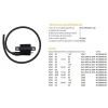 DZE КОТУШКА ЗАПАЛЮВАННЯ KTM SX 65\/85\/105 '06-17, XC 65\/85\/105 '08-'09 (OEM:46139006100) - зображення 2