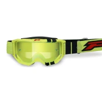 PROGRIP ОКУЛЯРИ PG3300-310 FL VISION GO КОЛІР ЖОВТИЙ FLUO / ЧОРНИЙ МАТОВА (СТІКЛО PG3347 КОЛІР ЖОВТИЙ LUSTRZANA ANTISCRATCH, NO FOG, ANTI UV) (3300-299 FL)
