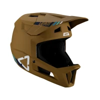 LEATT (НОВИНКА 2024) ШОЛОМ ВЕЛОСИПЕДИ MTB GRAVITY 1.0 V24 HELMET PEANUT КОЛІР КОЛІР КОРИЧНЕВИЙ РОЗМІР XL (61-62 CM)
