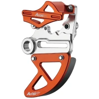 ACCEL ЗАХИСТ СУПОРТА I ТОРМОЗА ДИСКА ЗАД, KTM SX/SXF/EXC/EXCF '13-'22, HUSQVARNA TC/FC '15-'22 (OSKA 25 MM), КОЛІР КОЛІР ПОМАРАНЧ