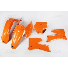 UFO КОМПЛЕКТ ПЛАСТІКОВ KTM SX '05-'06, EXC '05-'07 КОЛІР КОЛІР ПОМАРАНЧ (KT503E127)