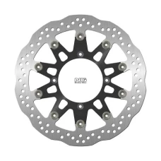 NG ДИСК ТОРМОЗНИЙ ПЕРІД KAWASAKI SUPERMOTARD 125/250 '06, SUPERMOTARD 450 '06-10 (320X109X5MM) (4X9,5MM) WAVE PLYWAJACA (МАТЕРІАЛ АЛЮМІНІЙ)