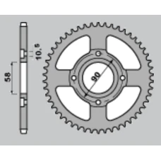 ПЕРЕДНЯ ЗІРКА GROSSKOPF CHT 269 14 CAN-AM