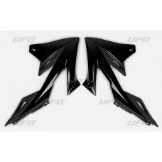 UFO КРИШКИ РАДІАТОРА SUZUKI RMZ 250 '19-'23, RMZ 450 '18-'23 КОЛІР ЧОРНИЙ