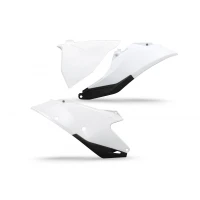 UFO СТОРОНА ОБШИВКА + AIRBOX НАКЛАДКА ЛІВИХ GASGAS MC125-450 + EC250-350 21-23 БІЛА 041