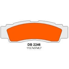 DELTA BRAKING КОЛОДКИ ДИСКОВІ ТОРМОЗНІ KH676 ПЕРІД YAMAHA YXF 1000R WOLVERINE '21-'22, YXZ 1000R '16-'22