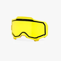 100 ПРОЦЕНТ ARMEGA / ARMATIC REPLACEMENT DUAL PANE VENTED ЖОВТИЙ LENS - SZYBA/SZYBKA/SZYBKA ПОДВІЙНА WENTYLOWANA DO GOGLI ARMEGA / ARMATIC КОЛІР ЖОВТИЙ