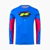 KENNY RACING СОРОЧКА CROSS\/ENDURO FORCE SPIRAL BLUE КОЛІР NIEBIESKI\/ZOLTY FLUO\/CZERWONY РОЗМІР XL - зображення 1
