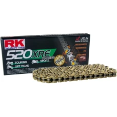 RK ЛАНЦЮГ ПРИВІДНИЙ GB520XRE-108 (XW-RING) КРИШКА (CLF) W КОМПЛЕКТІ КОЛІР ЗОЛОТИЙ