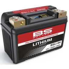 BS АКУМУЛЯТОР LITOWO-JONOWY ZE WSKAZNIKIEM NALADOWANIA LIFEPO4 BSLI-04 (134X65X92) (280A,48WH,4AH) (YTZ10S,YT12B-4,YT14B-4,YT12B-BS,YTX14AH-BS,YT14B-BS) (10)