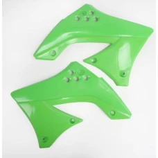 UFO КРИШКИ РАДІАТОРА KAWASAKI KXF 250 '09-'12 КОЛІР ЗЕЛЕНИЙ