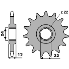 PBR ЗІРОЧКА ПЕРІД 3800 16 18NC APRILIA PEGASO 650 (98-00) (LANC. 520)
