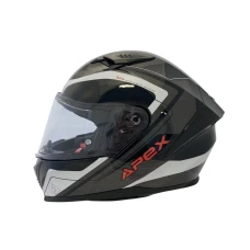 APEX ШОЛОМ FI100 VALENCIA GREY/BLACK/RED L