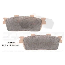 DELTA BRAKING КОЛОДКИ ДИСКОВІ ТОРМОЗНІ KH427 SKUTERY DAELIM, KYMCO, SYM, TGB ЗАД