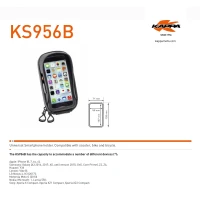 KAPPA СУМКА NA GPS / SMARTPHONE IPHONE 6/6S/7/8 SAMSUNG GALAXY NOKIA/MICROSOFT SONY XPERIA Z КРІПЛЕННЯМ NA КЕРМА I ДЗЕРКАЛО - PATRZ ОПИС ДОДАТКОВІ - АКЦІЯ - ПРОДАЖА - STD ЦІНА 189,-