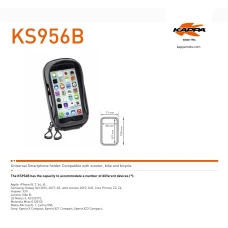KAPPA СУМКА NA GPS / SMARTPHONE IPHONE 6/6S/7/8 SAMSUNG GALAXY NOKIA/MICROSOFT SONY XPERIA Z КРІПЛЕННЯМ NA КЕРМА I ДЗЕРКАЛО - PATRZ ОПИС ДОДАТКОВІ - АКЦІЯ - ПРОДАЖА - STD ЦІНА 189,-
