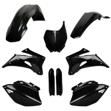 POLISPORT КОМПЛЕКТ ПЛАСТІКОВ (ПОВНИЙ KIT) YAMAHA YZ 250F '08-'09; YZ 450F '08-'09 W КОМПЛЕКТІ TABLICA ПЕРІД (8658100004) I КРИШКИ AMORTYZAROROW (8351400002) КОЛІР ЧОРНИЙ