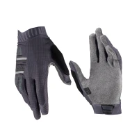 LEATT (НОВИНКА 2023) РУКАВИЦІ ВЕЛОСИПЕДІВ (ДІТЯЧІ) MTB 1.0 GRIPR GLOVE JUNIOR STEALTH КОЛІР ГРАФІТОВИЙ РОЗМІР M