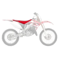 BLACKBIRD СИДІННЯ КОМПЛЕКТНИЙ HONDA CR 125/250 '02-'07; CRF 450R '02-'04 СТАНДАРТ DOUBLE GRIP 3 КОЛІР ЧЕРВОНИЙ