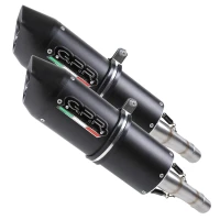 SLIP-ON FURORE NERO (EC) GPR 31G-H-28-FUNE — HONDA VTR1000F FIRESTORM 1997-2007