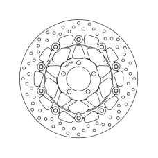 BREMBO SERIE ORO BRAKEDISC ПЛАВАЮЧИЙ