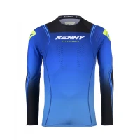 KENNY RACING 2025 СОРОЧКА CROSS/ENDURO МОДЕЛЬ TITANIUM BLUE КОЛІР СИНІЙ/ЧОРНИЙ РОЗМІР M