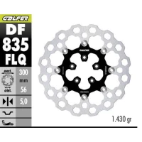 GALFER ДИСК ТОРМОЗНИЙ ПЕРІД HARLEY-DAVIDSON (300X56X5) PLYWAJACA (CUBIQ)
