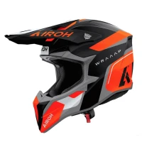 AIROH CROSS / ENDURO / ATV / QUAD WRAAAP CONQUER КОЛІР POMARANCZOWY/CZARNY/BIALY МАТОВА РОЗМІР M