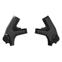 RACETECH (RTECH) КРИШКИ РАМИ (КОМПЛЕКТ) BI-MATERIAL СУПЕР GRIP SURRON ULTRA BEE ELECTRIC '23-24 КОЛІР ЧОРНИЙ