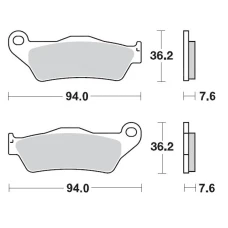 MOTO-MASTER КОЛОДКИ ДИСКОВІ ТОРМОЗНІ KH181 SINTER METAL RACING: 12 (SINTERPRO SERIES RACING GP) KTM: 12 (SINTERPRO SERIES RACING GP)5-200-250-300-350-360-380-