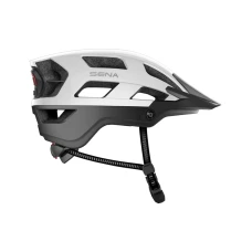 SENA ШОЛОМ ВЕЛОСИПЕДИ M1 TRIAL Z WBUDOWANYM INTERKOMEM BLUETOOTH 4.1 DO 900M І ЗАД ПЛАФОН СВІТОДІОД  СВІТОДІОД  LED РОЗМІР L ( 58-62 CM ) КОЛІР БІЛИЙ (EL)