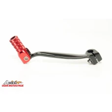 ACCEL РИЧАГ ЗМІНИ ПЕРЕДАЧ HONDA CRF 150R '07-'19 АЛЮМІНІЙ КОЛІР ЧОРНИЙ, НАКОНЕЧНИК ЧЕРВОНА