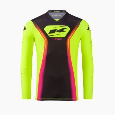 KENNY RACING СОРОЧКА CROSS/ENDURO KID/JUNIOR/DZIECIECE PERFORMANCE SOLID NEON ЖОВТИЙ РОЗМІР XS