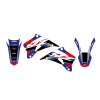 BLACKBIRD КОМПЛЕКТ НАЛІПОК (OKLEIN) YAMAHA YZ 250\/450F '06-'09 DREAM 5 КОЛІР СИНІЙ ЧОРНИЙ - зображення 2
