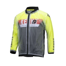 KENNY RACING 2025 КУРТКА АНТИДОЩ KID / JUNIOR / DZIECIECA КОЛІР TRANSPARENTNY/CZARNY РОЗМІР 4/6
