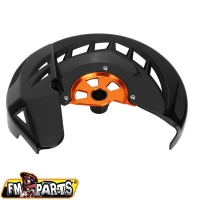 FM-PARTS ЗАХИСТ ТОРМОЗА ДИСКА ПЕРІД KTM '15-22' КОЛІР CZARNO POMARZNCZOWY