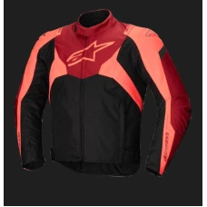 ALPINESTARS КУРТКА T-JAWS V4 ВОДОТРИВКІ BLACK/RED/RED FLUO L