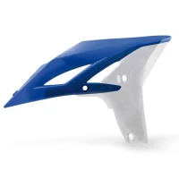 БОКОВІ НАКЛАДКИ (ПАНЕЛІ) РАДІАТОРА UFO YZ125 89-92 YZ250-360 89 КОЛІР БІЛА 046