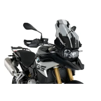 PUIG TOURING SHIELD W/VISOR BMW F850GS/AD 18'- C/SMOKE