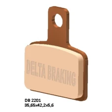 DELTA BRAKING КОЛОДКИ ДИСКОВІ ТОРМОЗНІ KH495 BETA TRIAL - ZASTEPUJA DB2201MX-N