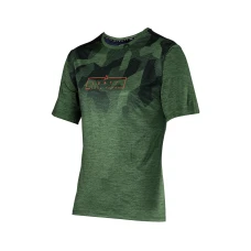 LEATT (НОВИНКА 2024) СОРОЧКА ROWEROWA MTB TRAIL 1.0 JERSEY SPINACH КОЛІР ЗЕЛЕНИЙ РОЗМІР L