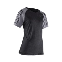 LEATT (2022) СОРОЧКА ROWEROWA DAMSKA MTB ALLMTN 2.0 JERSEY BLACK КОЛІР ЧОРНИЙ/СІРИЙ РОЗМІР L