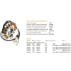 DZE UZWOJENIE ГЕНЕРАТОР STATOR YAMAHA YFM350 BIG BEAR '95-98, WARRIOR '96-'01, KODIAK 400 '93-'98 (ESG434) (OEM-3HN-8510-10-00, OEM-4GB-85510-1 - зображення 1