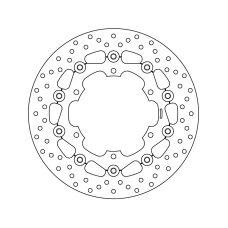 BREMBO SERIE ORO BRAKEDISC ПЛАВАЮЧИЙ