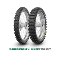 PIRELLI НОВА SCORPION MX32 MID М'ЯКА 110/90-19 NHS 62M RE
