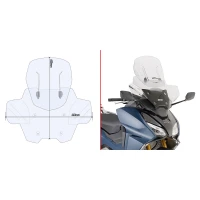 GIVI WINDSCREEN HONDA FORZA 750 (21-23) AF1186B